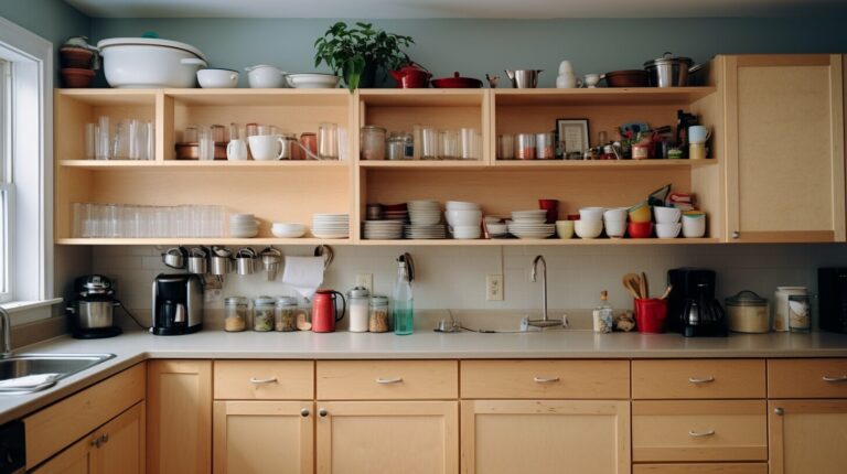 Decluttering the kitchen on a budget