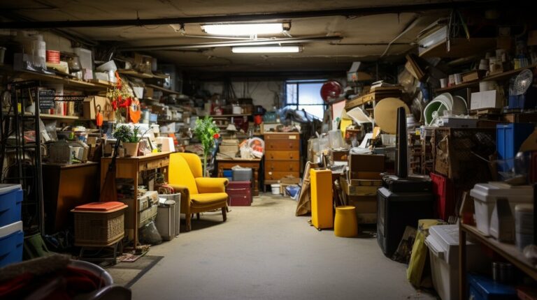 How to sell basement clutter