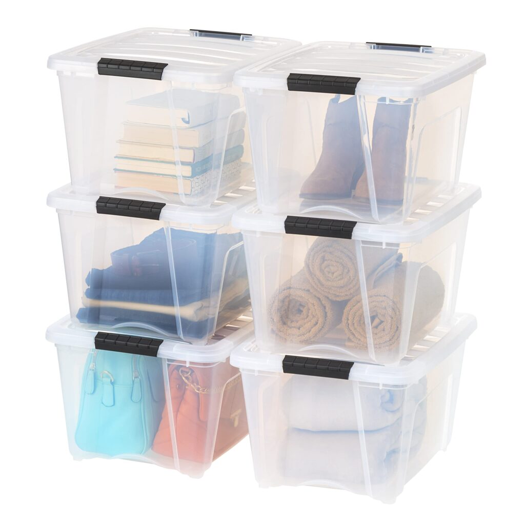 Stackable storage totes